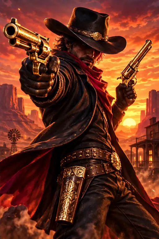 Wild West Trueways – thematische Spielgrafik