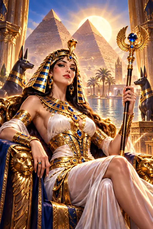 Divine Egypt Hold & Win – thematische Spielgrafik